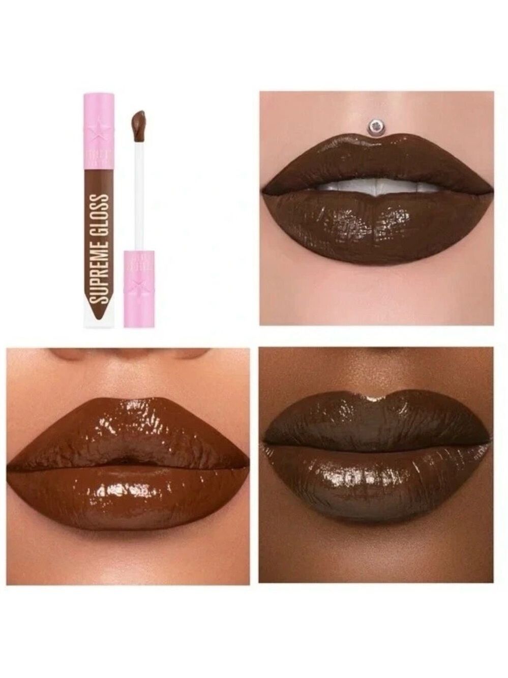 Jeffree Star Supreme Gloss Dominatrix Deep Brown Lip Gloss BNIB - Picture 4 of 10